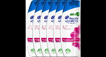 Head & Shoulders Glad & Zijdezacht - Anti-roos Shampoo - Voordeelverpakking 6 x 285 ml