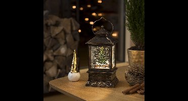 Konstsmide Lantaarn met Kerstmarkt en LED