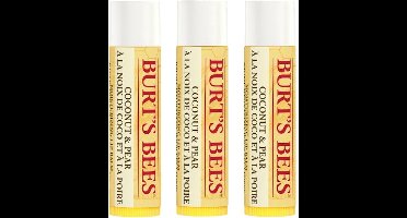 BURT'S BEES - Lip Balm Coconut & Pear - 3 Pak