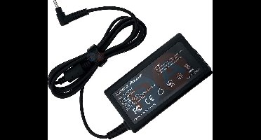 45W Laptop Oplader geschikt voor Acer Switch 3 SW312-31 - Ronde Pin 3.0x1.0mm Desktop Versie