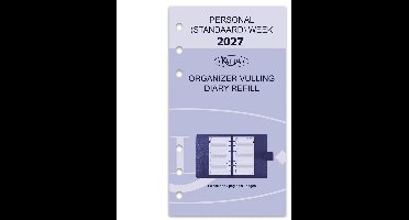 Kalpa 6217-27 170 x 95 mm Personal Agendabinder Vulling Week NL EN 2027