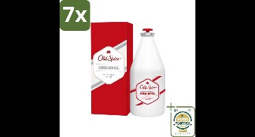 7 x Old Spice - Original - Aftershave Lotion - Verfrissend - 100 ml - Grootverpakking - Aftershave Lotion - Aftershave - Mannelijke Geur - Huid Verzorging - Scheren Na