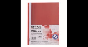 Snelhechter A4 PP 120/180 rood (10)