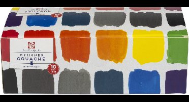 Talens Gouache Colour Mixing Set 10 x 16 ml