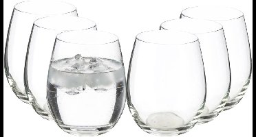 Secret Houseware Tumbler drinkglazen Orion - 6x stuks - 350 ml - Waterglazen - Sapglazen