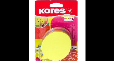 Kores memoblok notes tekstballon "SPEAK" 70x70mm 250vel in 5 kleuren N48707