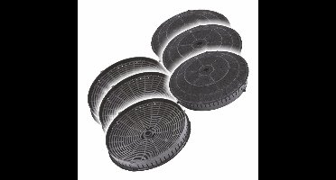 3x Bauknecht Koolstoffilter 482000009691 / AMC072 (2 St.)