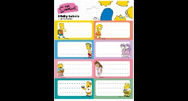 Grupo Erik The Simpsons - SelfAdhesive Labels Zelfklevende etiketten - Multicolours
