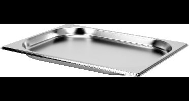 YATO Professionele Geperforeerde Gastronorm Bak GN 1/1 – 40 mm Diep – 6.0 Liter – Hoogwaardig RVS 201 – Temperatuurbestendig -40°C tot +300°C