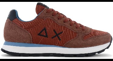 SUN68 Tom Solid - Heren Sneakers Schoenen Rust-Rood Z46101-36 , Maat: EU 47