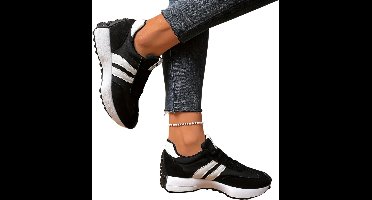 Currero Schoenen Dames - Sneakers - Comfortabel - Slippers - Casual - Volwassenen - Zwart 40