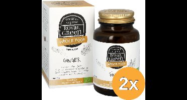 2x Royal Green Gember bio (60 vega capsules)