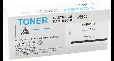 ABC huismerk toner geschikt voor HP 658X W2000X M751 zwart