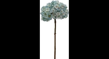 Kunstbloem hortensia 66 cm, blauw