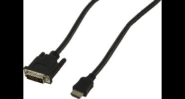 Basic kabel HDMI 19pins - DVI-D 1,50 m