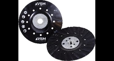 Steunplaat m. koelribben 180mm M14 VSM
