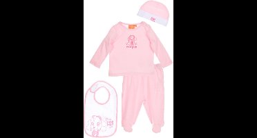 Baby Geschenkset - 4-delig - Paw Patrol - Roze - 1 maand (56 cm)