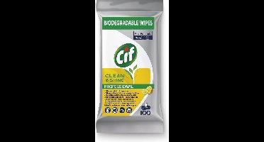 Reinigingsdoekjes cif pro formula multi 100 stuks
