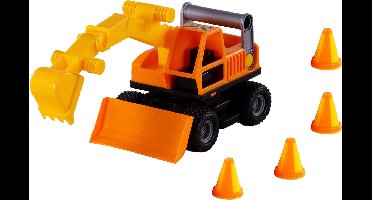 Cavallino Grip Graafmachine met Rubberbanden, 29cm