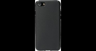 Mobiparts Hoesje geschikt voor Apple iPhone SE (2022) Telefoonhoesje Flexibel TPU | Mobiparts Classic Backcover | iPhone SE (2022) Case | Back Cover - Matt Black | Zwart