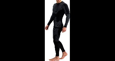 FALCON - thermobroek falcon junior - Lange thermobroek jongens - Zwart