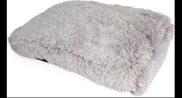 Duvoplus - Dierenkussen - Hond - Snug Rechthoekig Bed L - 97x68x18,5cm Lichtgrijs - 1st