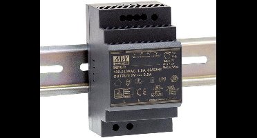 VOEDING - 1 UITGANG - 60 W - DIN-RAILMONTAGE - 24 V 2.5 A - VOOR INDUSTRIEEL GEBRUIK