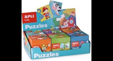 Apli Kids Educatieve Puzzelset 6 Stuks - 144 Elementen