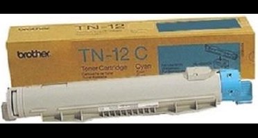 Brother TN-12C Tonercartridge - Blauw