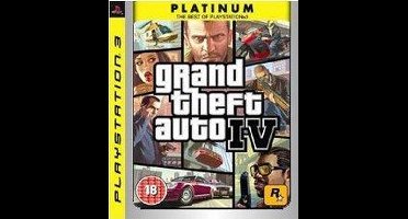 Playstation 3/ PS3 - Grand Theft Auto IV - Platinum - English