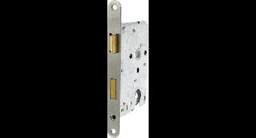 Starx Cilinderslot - Loopslot - Insteekslot met Voorplaat RVS - Deurslot - 50 x 55 mm
