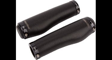 Handvatten Ergotec Kyoto Siliconen Lang/Lang Zwart
