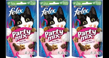 FELIX - Kattensnack - Party Mix Picnic - 60 gr - Per 3 zakjes