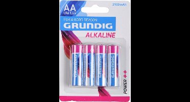 Grundig Batterijen LR6 - AA - 12x stuks - Penlite batterijen