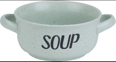 Cosy&Trendy Soepkom 'Soup' - 46 cl - Mint groen - Set-4