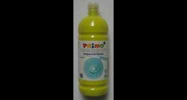 Primo Plakkaatverf Tempera 1000 Ml Citroengeel
