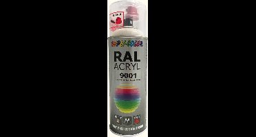Dupli Color RAL 9001 Crèmewit Spuitbus verf / Spray paint 400ml
