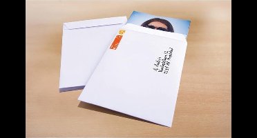 Raadhuis akte envelop - 229x324mm - C4 - wit - gegomd - 10 stuks