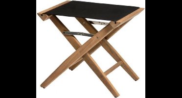 ARC Marine teakhouten Regisseurskruk navy Canvas