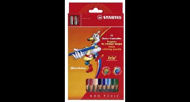 STABILO Trio Maxi 12 Multi 12 stuk(s)