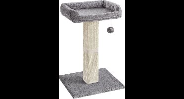 DailySupplies® Krabpaal voor Grote Katten - Krabton - Kattenhuis - Grijs