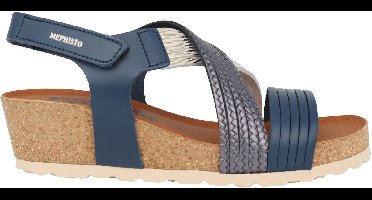 Mephisto Renza - dames sandaal - Blauw - maat 42 (EU) 8 (UK)