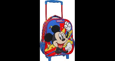 Disney Mickey Mouse Rugzak Trolley, Wiggle Giggle - 31 x 27 x 10 cm - Polyester