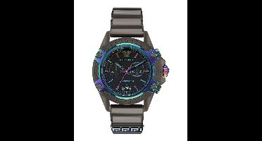 Versace Icon Active VEZ701022 Horloge - Kunststof - Zwart - Ø 44 mm