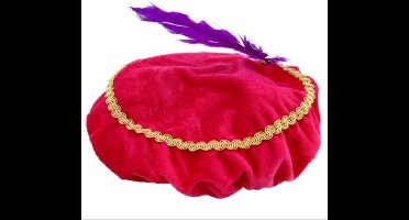 Pietenmuts Pieten baret - roze one size