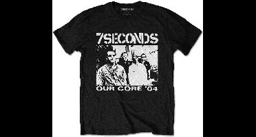 7 Seconds - Our Core Heren T-shirt - S - Zwart