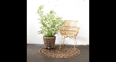 Drypot op poten - 34 x 40 cm - Grijs