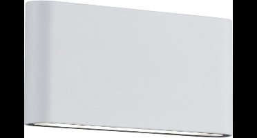 TRIO THAMES II - Wandlamp - Wit mat - incl. 2x SMD 4,5W - Verlichting omhoog en omlaag - Wandmontage - Niet dimbaar - Buitenverlichting - IP54