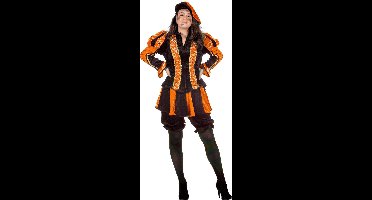 Piet dames oranje/zwart (mt 34)