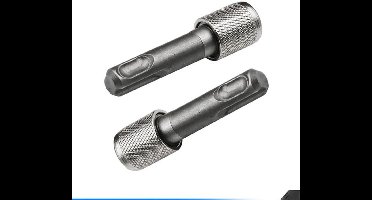 KARZO - 2Pcs SDS Bit Adapter Hex Socket Boorhouder Converter SDS Socket Adapter Set Boorhouder Adapter Voor Hamerboren